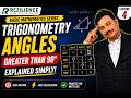 Trigonometry Lecture 4: Angles Greater Than 90° Explained Simply