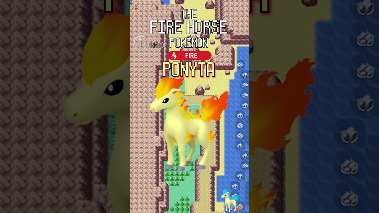 Ponyta → Rapidash