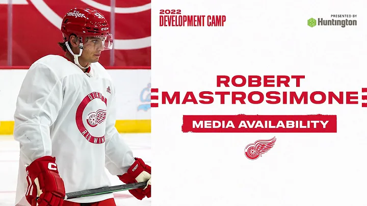 Robert Mastrosimone at Detroit Red Wings Developme...