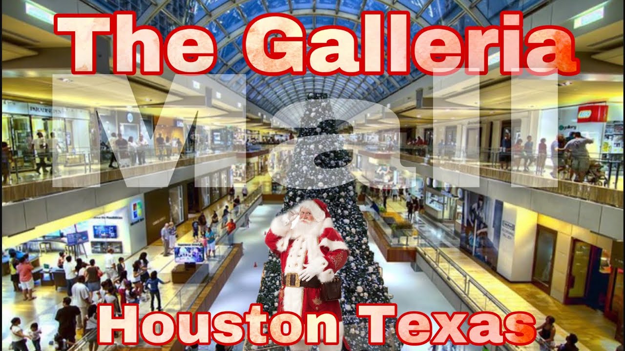 Interior of The Galleria shopping mall, Houston, Texas, USA Stock