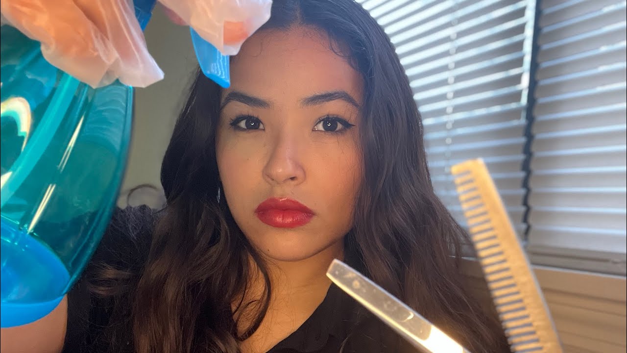 ASMR | cortando seu cabelo e barba bem rápido