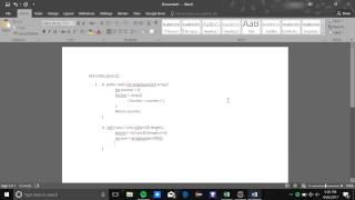 2015 AP Computer Science Question 1 Walkthrough