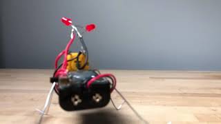 Wiggle Bot with cardboard