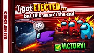 I Was EJECTED as a Crewmate… and We STILL WON! 😱  Among Us Gameplay #amongus #gaming #gameplay