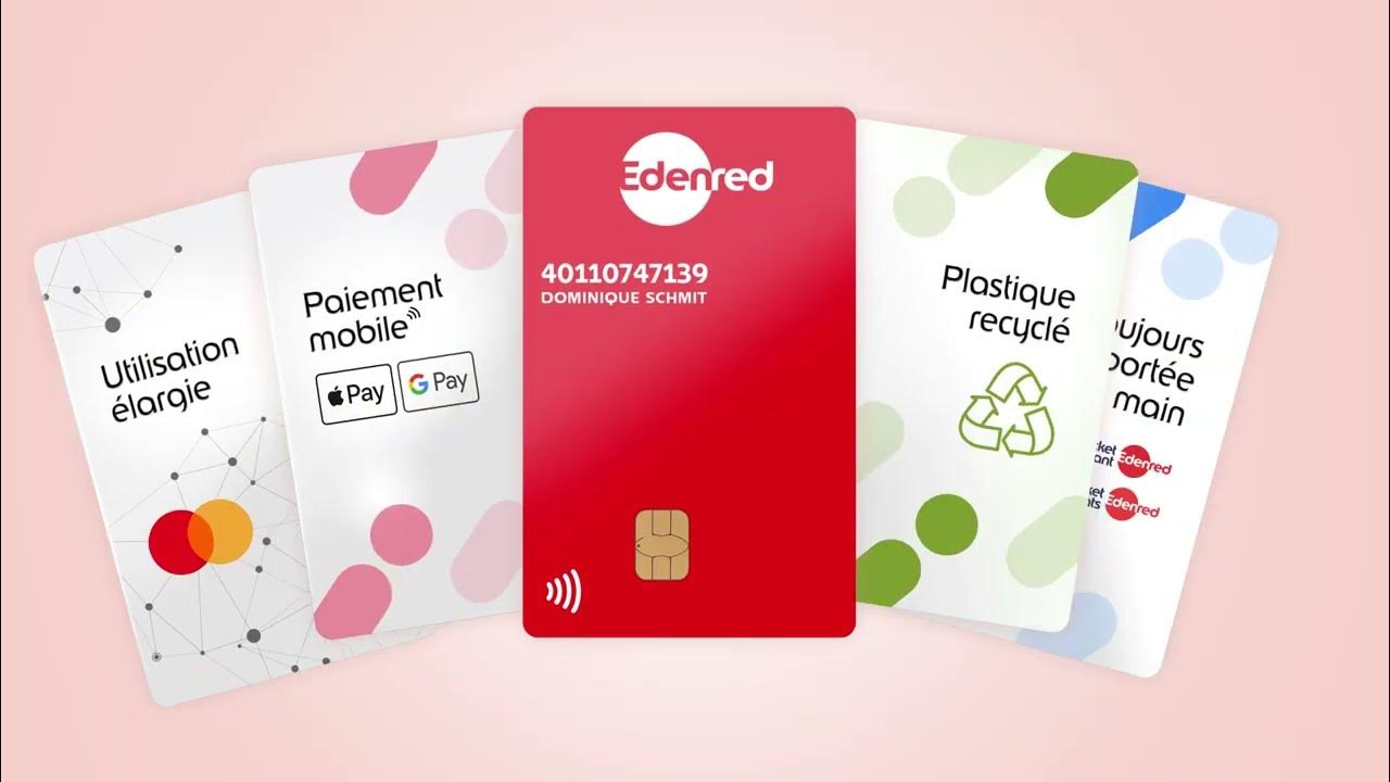 Tous les avantages de la nouvelle carte Edenred YouTube