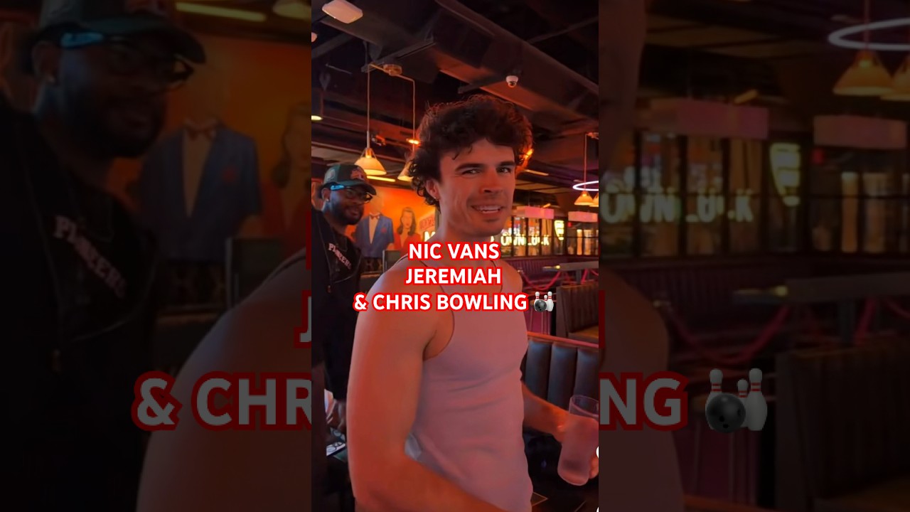 Ник Ванс, Джеремайя и Крис Боулинг 🎳 ✨ #olandria #vancarthens #nicolandria #nicvans