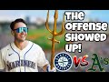 Mariners Offense COMES ALIVE In Game 1 vs A's - Mariners Postgame