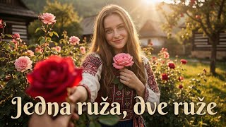 Jedna ruža, dve ruže 🌹 Slovenské ľudovky ❤️ SpievAI Srdcom