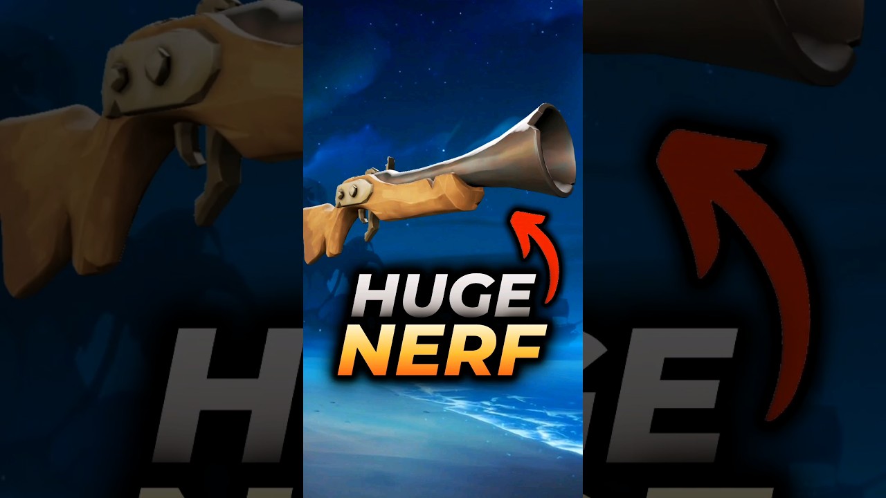 The BLUNDERBUSS is getting NERFED HARD?! | Sea of Thieves Content