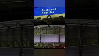 Buses and shuttles sign at San Francisco International Airport