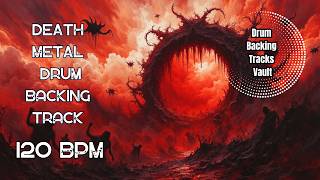 120 BPM Death Metal Drum Backing Track | Aggressive Blast Beats for Practice and Jamming
