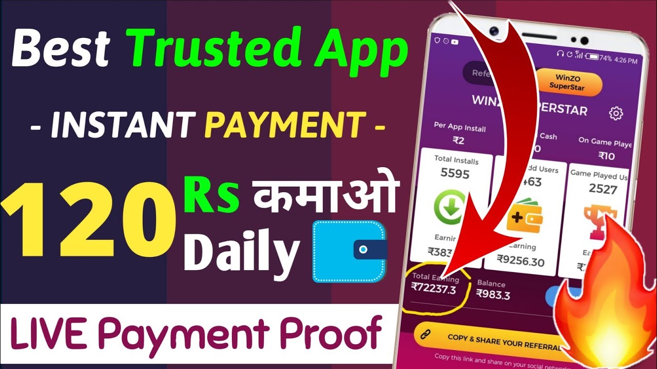 Earn ₹120 Daily | Best Earning App 2020 with Payment Proof | Earn money app