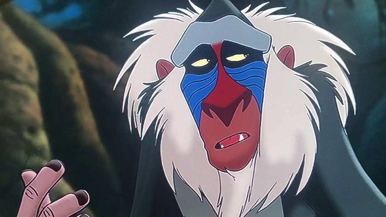 Leeuwenkoning Rafiki Tekent Simba The Lion King (1994/2019) Rafiki