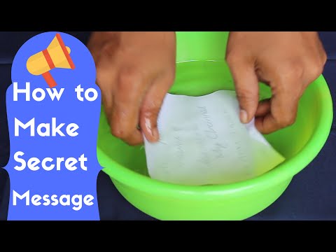 Surprise Tricks | How to Create Secret Message - Easy Way |  How to make Secret Letter | Paper Magic