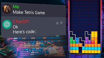 Build a Tetris-game using ChatGPT in 2 minutes #chatgpt #openai