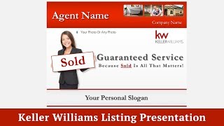 Keller Williams Listing Presentation Template for KW Agents
