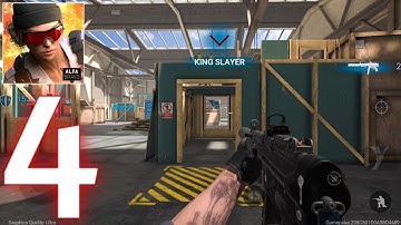 Combat Master Mobile FPS  - Gameplay Walkthrough Part 4- Hangar X-87 (Android/iOS)