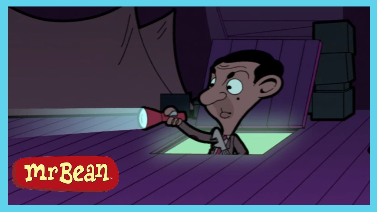 De griezelige kelder in - Mr Bean | Tekenfilms voor kinderen | WildBrain Kinderen