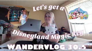 I'm a Magic Key Holder! | Wandervlog 30.5 | Disneyland Magic Key