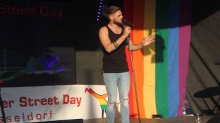 Daniel Schuhmacher "Chandelier" Sia Cover CSD Düsseldorf 24.05.2015