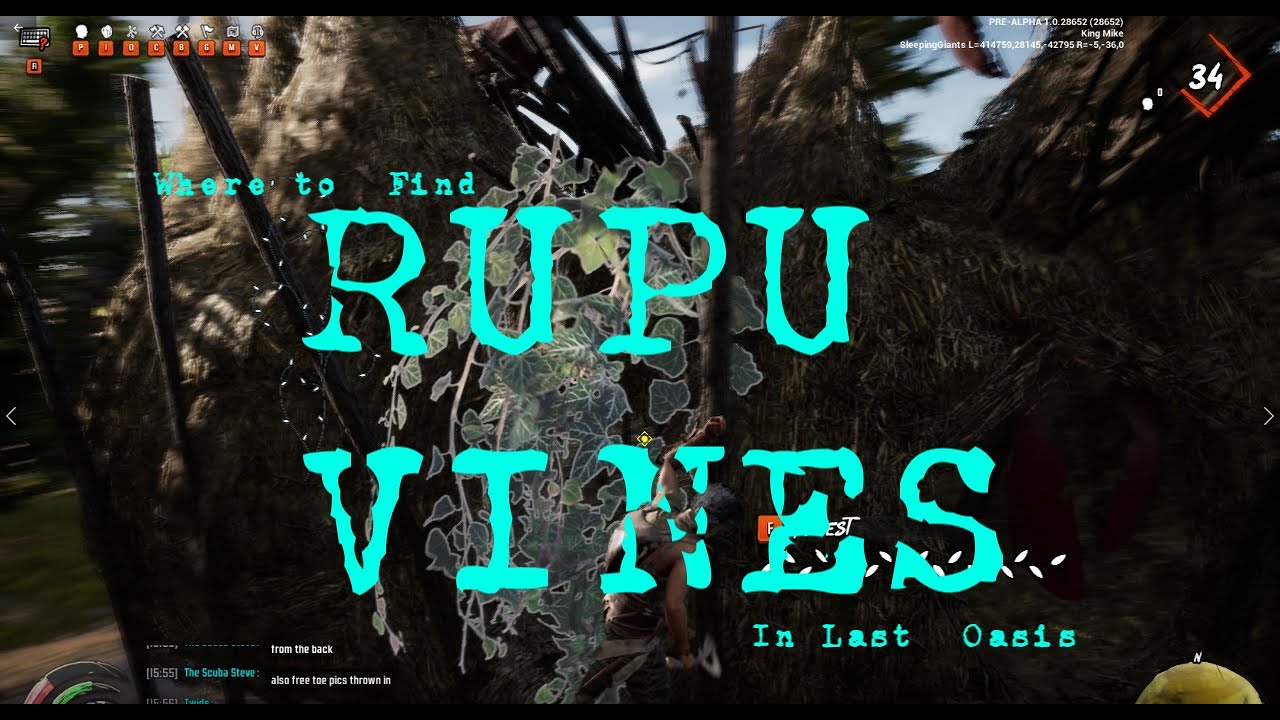 Where to get Rupu Vines and how to Harvest them in Last Oasis