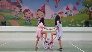 1070609 社團發表 王思涵 鄭諠穎獨輪車雙人花式表演