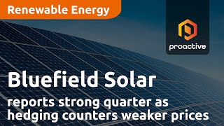 Bluefield Solar Income Fund reports strong quarter as hedging strategy counters weaker prices