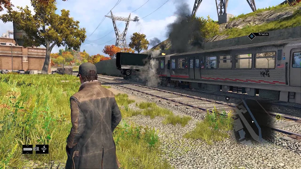 Watch Dogs - TV Truck Stuck In A Metro - 1080P - SweetFX - 3D