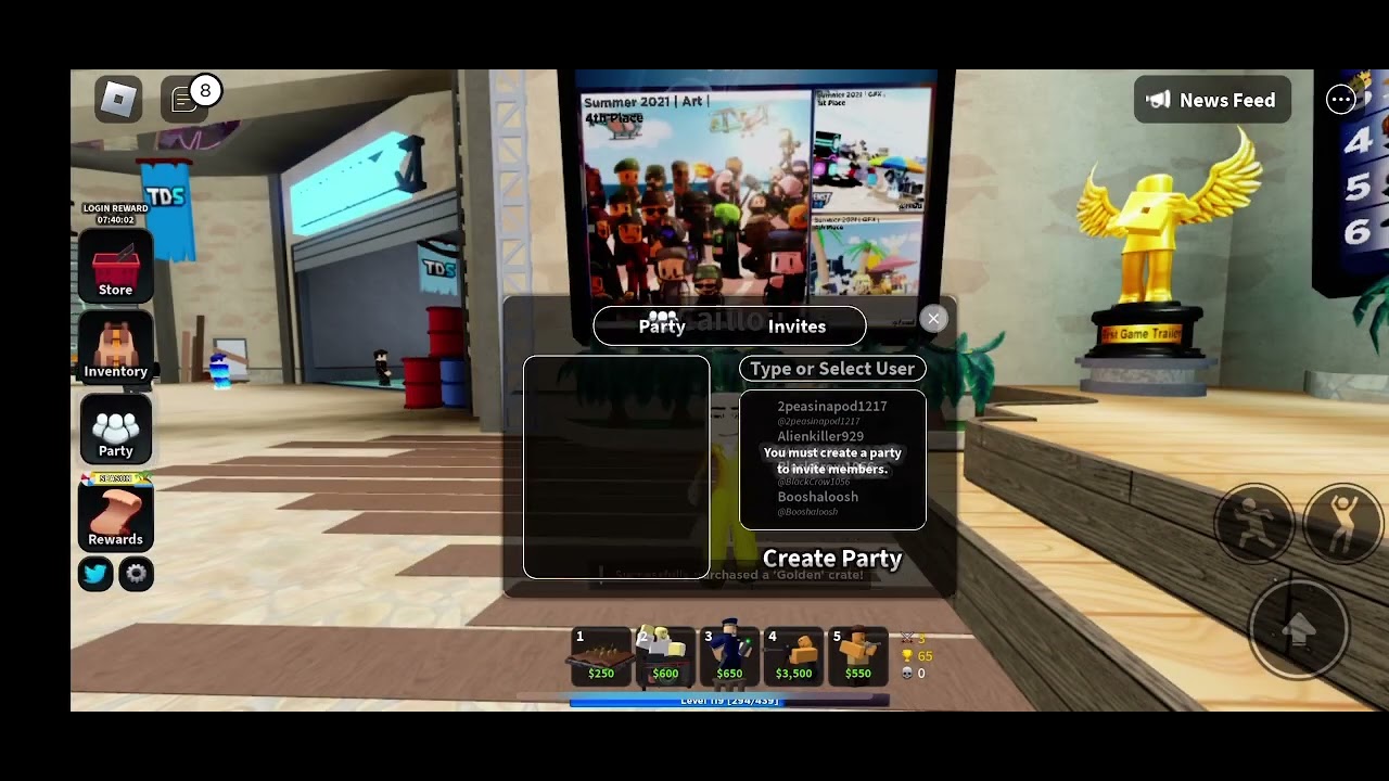 My first golden create from TDS - YouTube