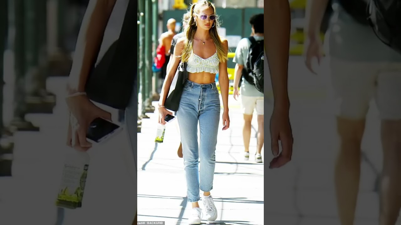 Candice Swanepoel 👖✨ Casual Outfit Inspo 💕 model off duty