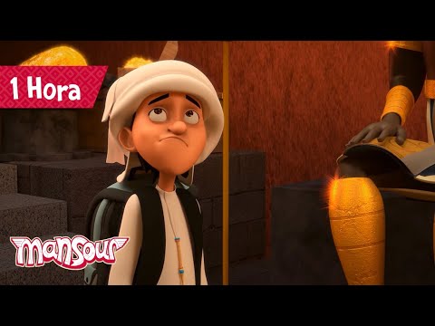Pronto, Preparado, Explore! P2 ☀️ | 1 hora de desenhos animados 🕐 | Aventuras de Mansour ✨