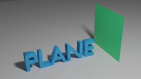 Blender Beginner Tutorial Plane Telugu