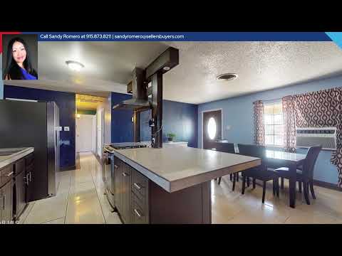 5713 Sanders Avenue, El Paso, TX home video tour