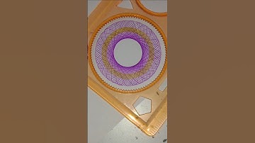 Spirograph design pattern #art #3dart #easy #short #youtubeshort #trending #satisfying #viralvideo