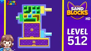 Sand Blocks Level 512 Solution Walkthrough