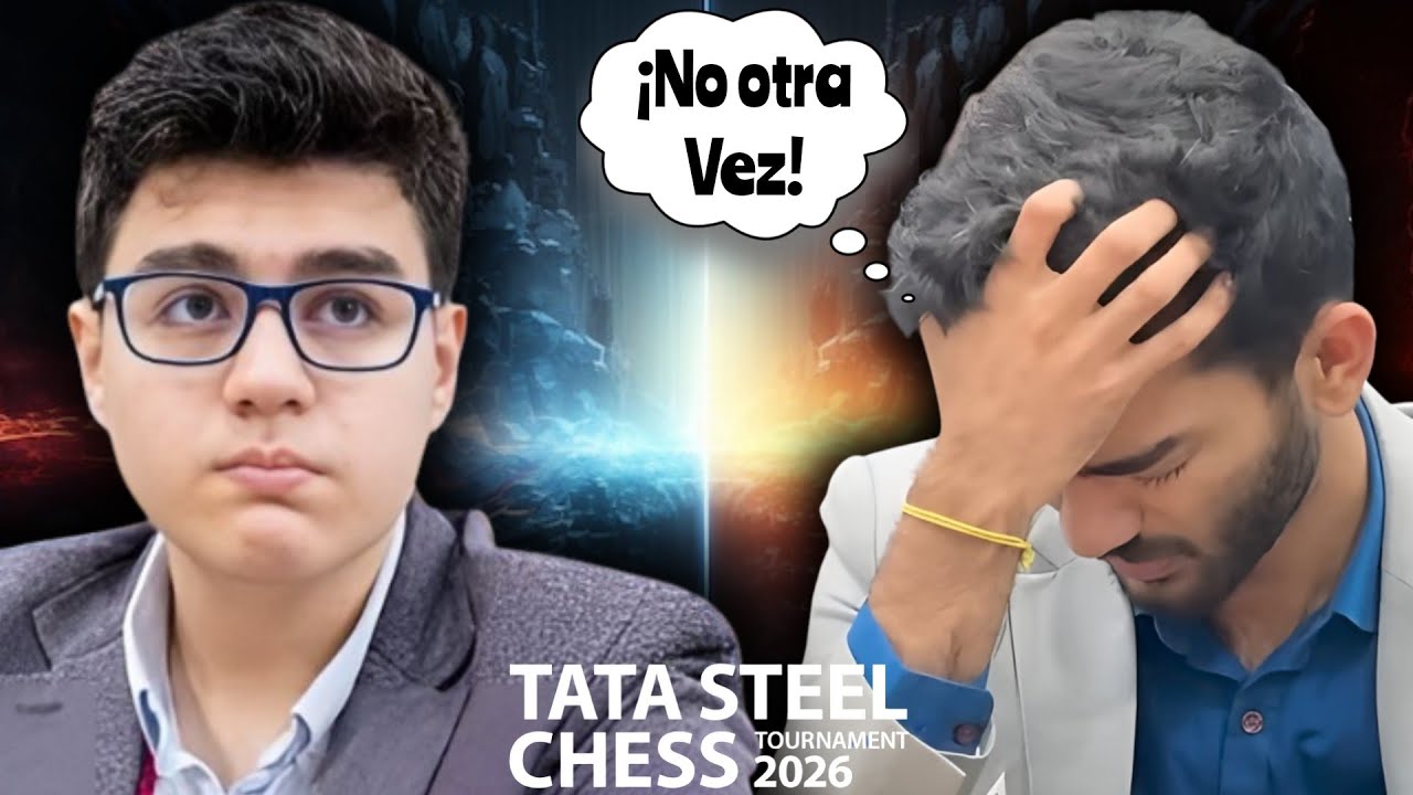 !!!ESTE NIÑO SERÁ CAMPEÓN MUNDIAL MIENTRAS QUE EL ACTUAL SIGUE EN PICADA😱💥!!! | (Tata Steel ronda 7)