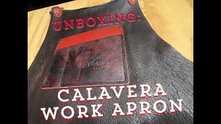 Calavera Work Apron Unboxing