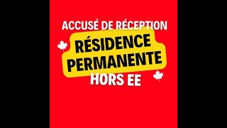 ARDF - Accusé de réception du dossier féderal Hors Entrée express - Manitoba - Canada