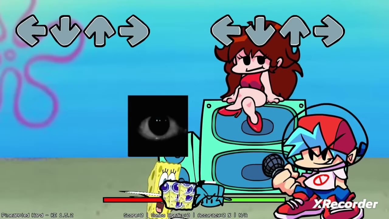 ВСЕ ПРО МОД FNF SPONG (1 часть)