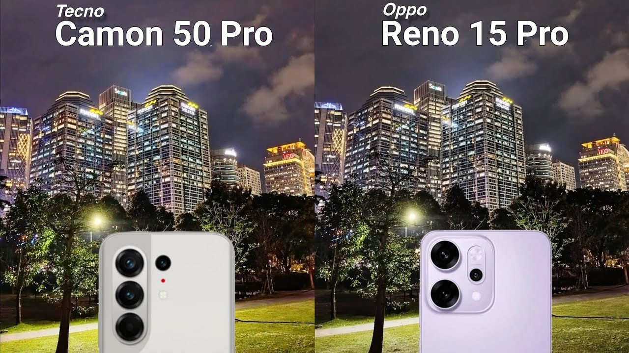 Сравнение камер Tecno Camon 50 Pro и Oppo Reno 15 Pro: тест-драйв