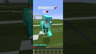 Mobile Player Tries Java PVP #minecraft #shorts