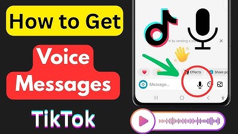 How To Send Voice Messages On TikTok (2025 Guide) | Get Voice Messages On TikTok