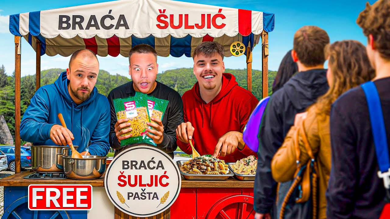 DELIMO PAŠTO BREZPLAČNO 🍝 *Zgodilo se je to*