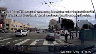 CRV Almost Turns Into Me in the Middle of an Intersection