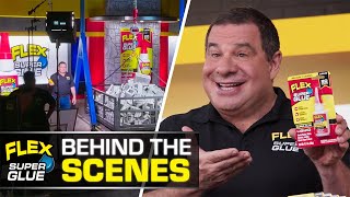 GO BEHIND THE SCENES OF OUR NEW FLEX SUPER GLUE COMMERCIAL!