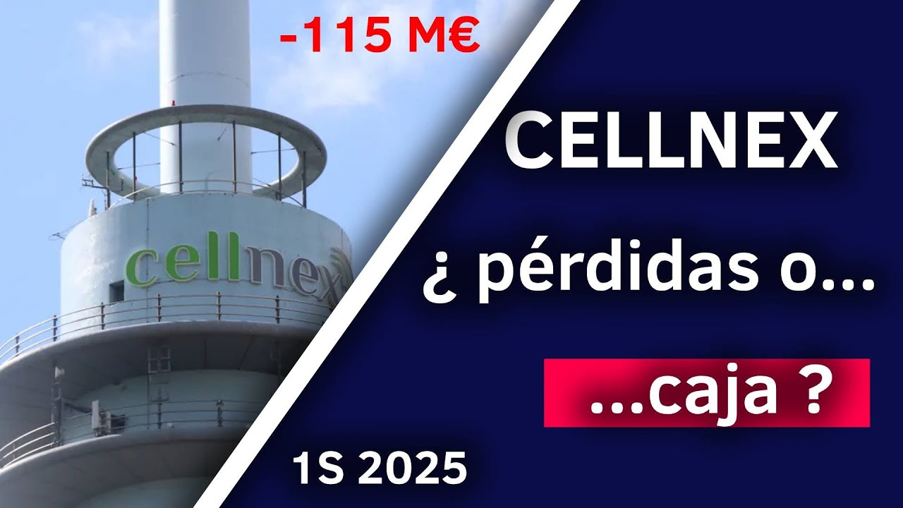 La PARADOJA de Cellnex: Pierde 115M€ pero GENERA 832M€ en Caja (Análisis 2025)