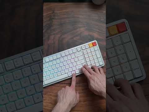 Nuphy Air100 V3 Sound Test + Unboxing (silent Blush switches)