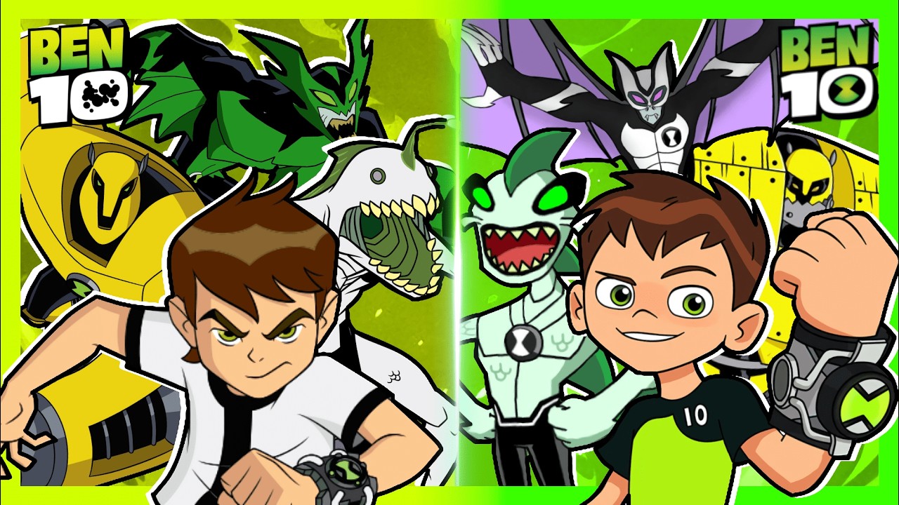 E SE O BEN 10 TIVESSE TODOS OS ALIENS DA CONTINUIDADE ORIGINAL DISPONÍVEIS NO REBOOT!!!!