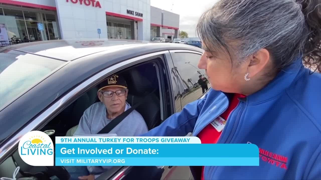 9th Annual Turkey for Troops Giveaway - Presented by Mike Shaw Toyota