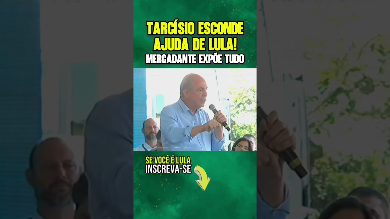 FARSA DE TARCÍSl0 DESMASCARADA PEL0 PRESlDENTE D0 BNDES!!